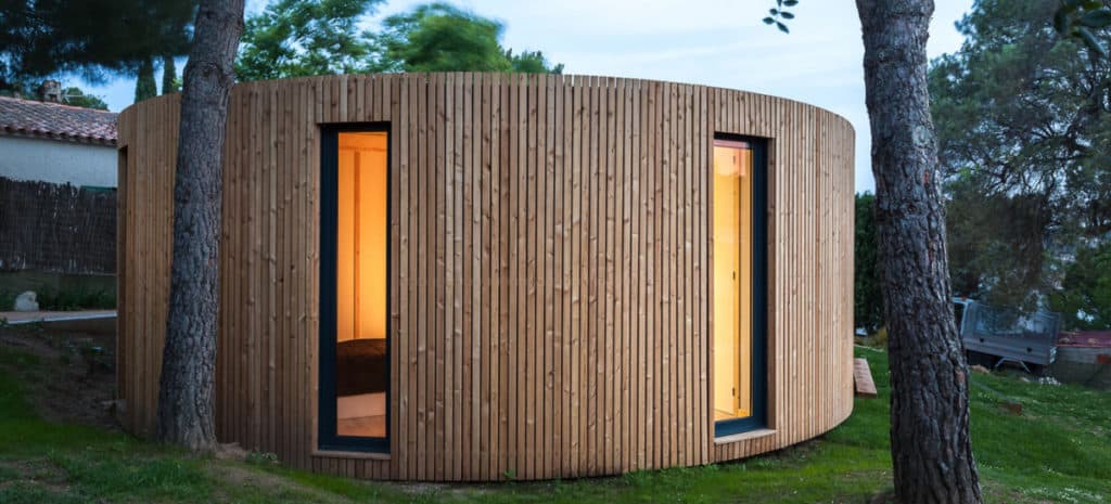 Una mini casa redonda de Genial Houses | MINIVI